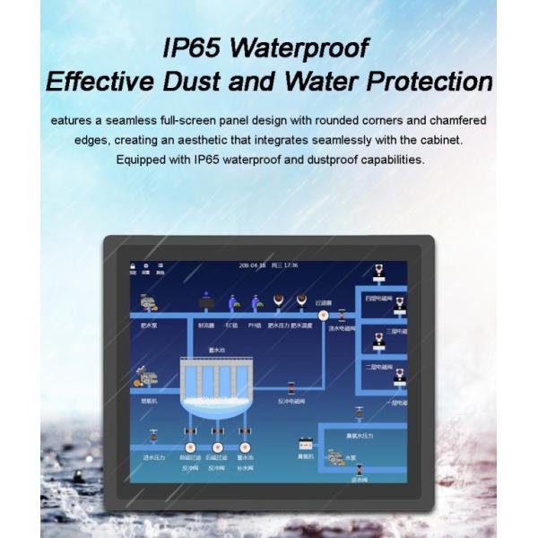 OEM Outdoor Wide-temperature Embedded Industrial Computers 21.5 Inch 1920x1080 TFT IP65 Waterproof All in One Computers Touch Panel