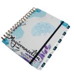 A5 Smooth Spiral Bound Book , Non Permeable Planner Spiral Notebook