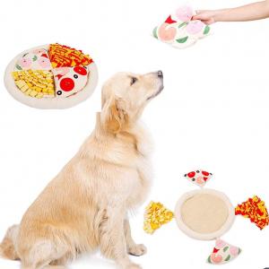 Quality Pizza Design ODM Pet Snuffle Mat For Dogs Iq Training Removable Toys for sale