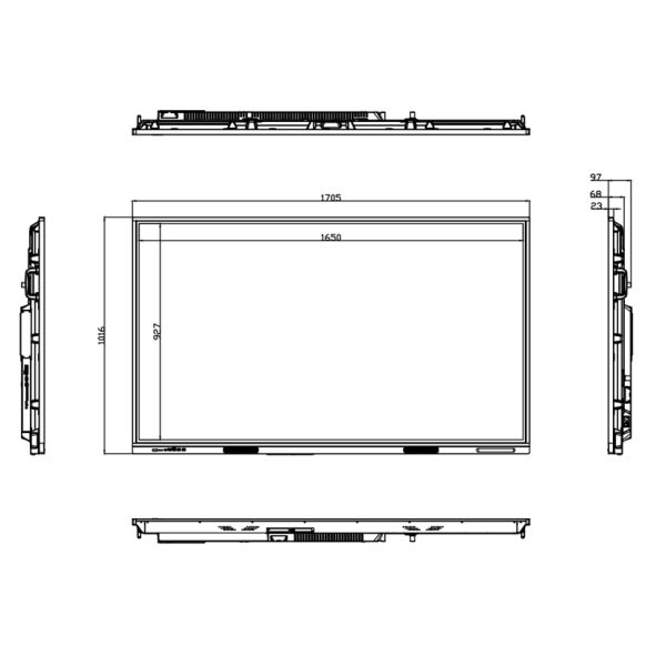 75 inch Interactive Flat Panel Smart TV Touch Screen(Entry-level)