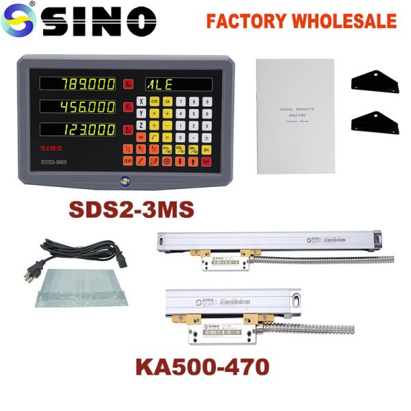 SINO Digital Display Controller DRO SDS2-3MS CNC Monitor IP64 For Milling Lathe Boring Machine