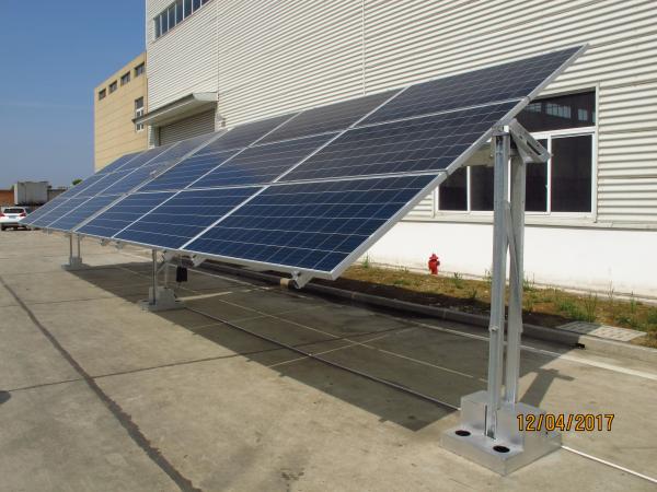 Buy Corrosion Resistant Solar Panel Mounting Structure Single Axis System at wholesale prices