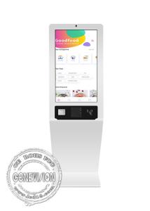 Quality Self Service Ordering Lcd Touch Screen Monitor Kiosk 32 Inch With Bill Payment for sale