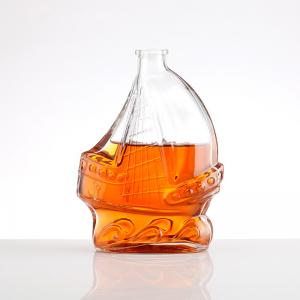 China Customized Design Brandy Glass Bottle for Beverage Industry Packaging Design Shape on sale