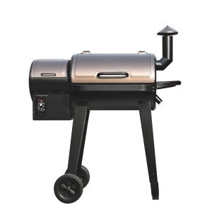 Buy cheap Barbecue Metal Wood Pellet Smoker Grill with Trolley Cart for Backyard Cooking from wholesalers