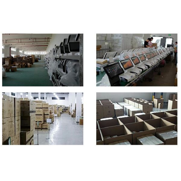 Desktop Lightweight Touchscreen POS Terminal Windows Android With Two Display