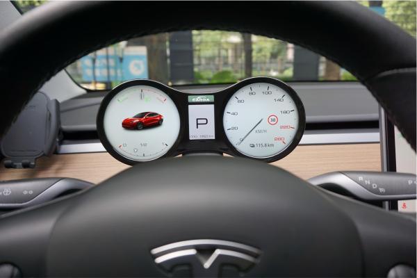 Buy IPS Screen Car LCD Dashboard for Tesla Model 3 &Y Multifunction Car Speedometer Real-time Monitor Automotive at wholesale prices