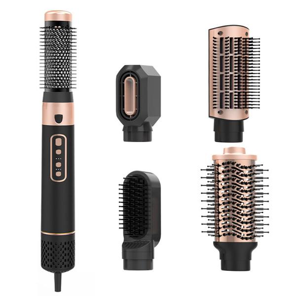 Automatic Hot Brush Styler With NTC Temperature Control Negative Ion For Smooth