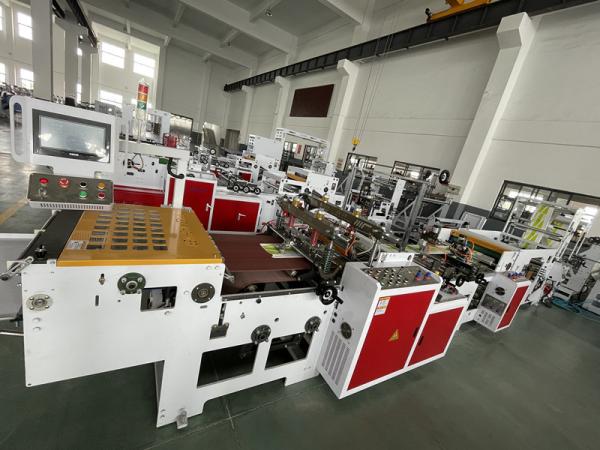 Buy Polythene Loop Handle Bag Making Machine 80pcs/Min Paper Bag Handle Machine at wholesale prices