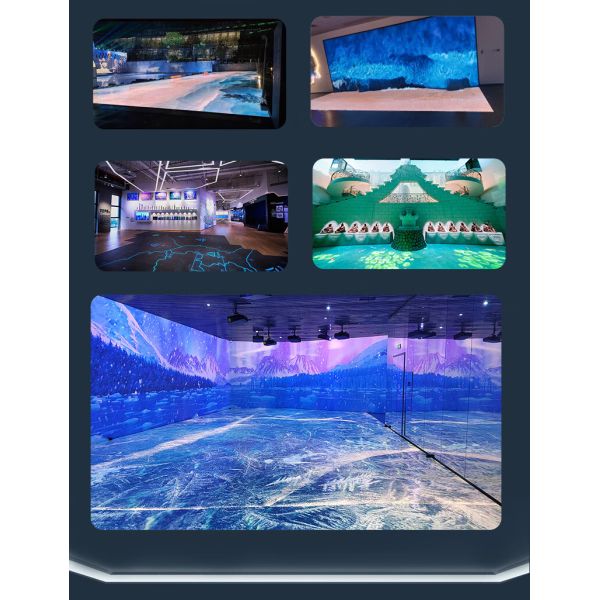 Customized Led Interactive Floor Screen Waterproof Interactive Screen Led Stage Floor Screen