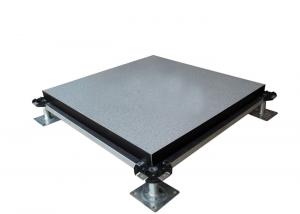 Quality High Loading Capacity Raised Access Floor Tiles Anti Static HPL Finish Covering Calcium Sulphate for sale