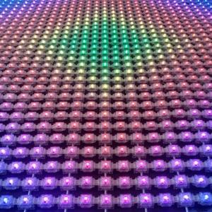 China Elegant LED Backdrop Screen , Flexible LED Curtain Display A Series High Transparency Mesh Display on sale