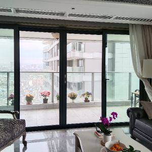 Buy cheap H9 Aluminium Sliding Flyscreen Doors 240*350cm 480*350cm from wholesalers