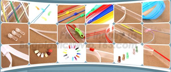 Buy String zipper, PP Flanged zipper, PP Slider zipper; PVC String zipper, PVC Flanged zipper, PVC  Slider zipper at wholesale prices