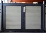 Custom WPC Gate Panel Cladding Weather Resistant 30 Pounds Weight