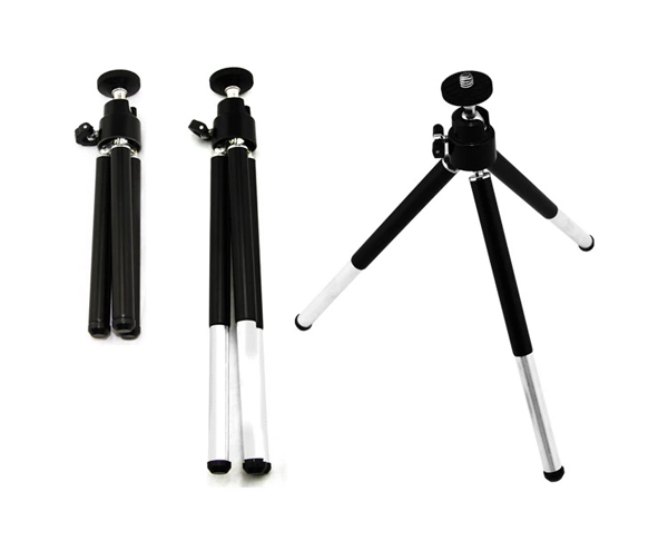 Hard leg tripod with clamp clip mini pico portable projector bracket lift mount support
