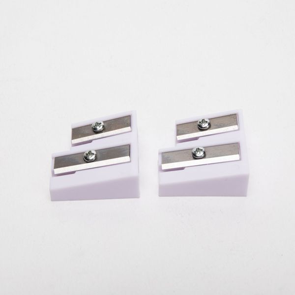 20.4mm Handheld Pencil Sharpener With Cover Kids Stationery