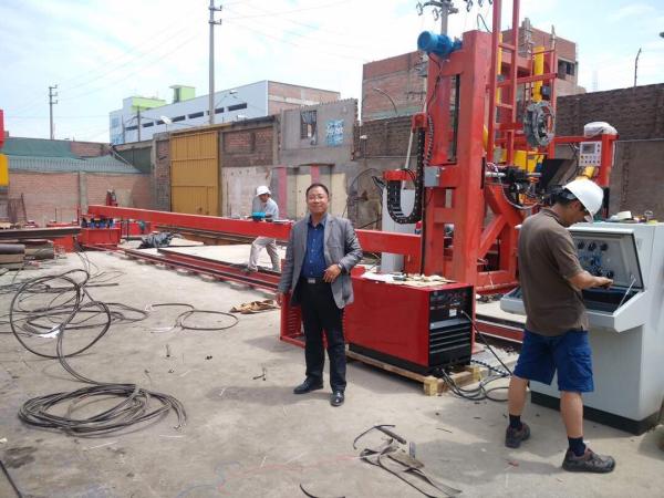 Buy Automatically Big Pole Pipe Making Machine / Pipe Close And Welding Machine at wholesale prices