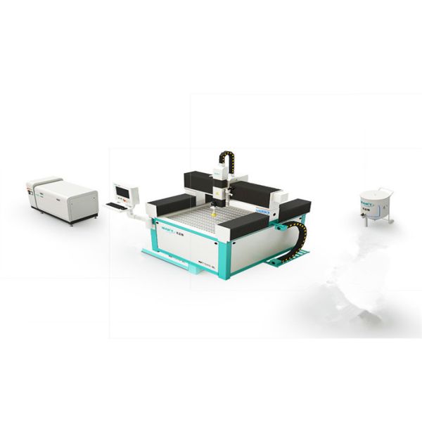 1000 * 1000 mm Small China Desktop 200 mm Hydraulic steel water jet cutting machine water jet cutter