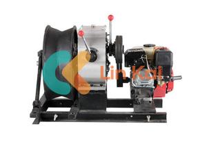 Quality Galvanized Take Up Pulling Winch / Wire Take Up Stringing Machine for Conductor Removal for sale