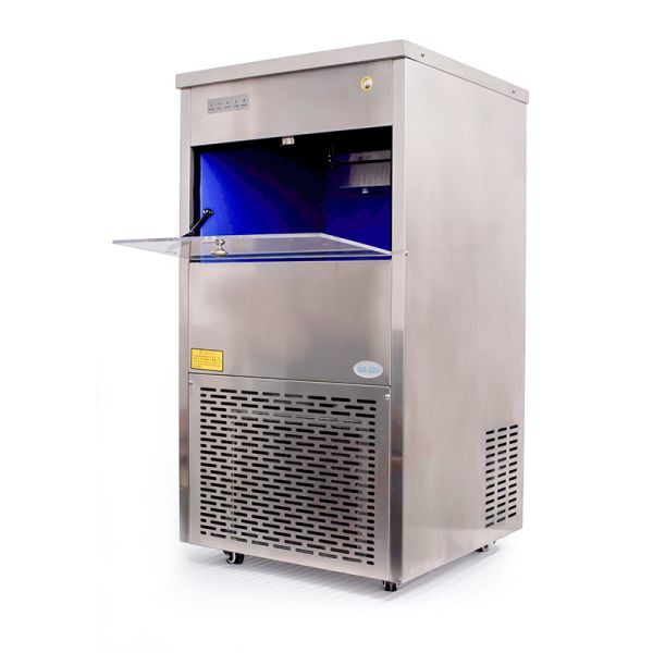 60kg Cisco Compressor Air Cooling Flake Snow Ice Shaver Machine for Customer Needs