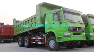 Quality SINOTRUK HOWO 6x4 Dump Truck , 10 Wheeler Dump Truck With 30cbm And HW76 Lengthen Cab for sale