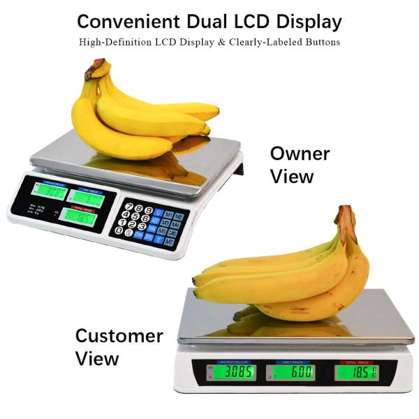 30kg/40kg Bench Scale with LED Display and 1g Accuracy ABS Material OEM/ODM Supported Customized Support ODM