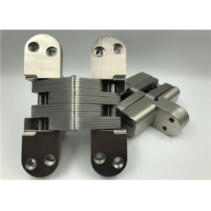Buy cheap High Hardness Heavy Duty Invisible Hinge With Satin Nickel Surface from wholesalers