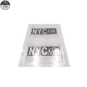 Quality Practical Custom Patches No Minimum , NYC Delicate Sew On Letter Patches for sale