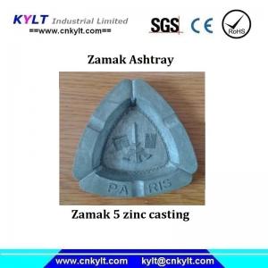 China Zamak/Zinc metal Alloy inject cast Ashtray on sale