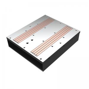 Quality 500W High Power Skiving Heatsink Using Epoxy Resin Sticking Heat Pipe Technology for sale