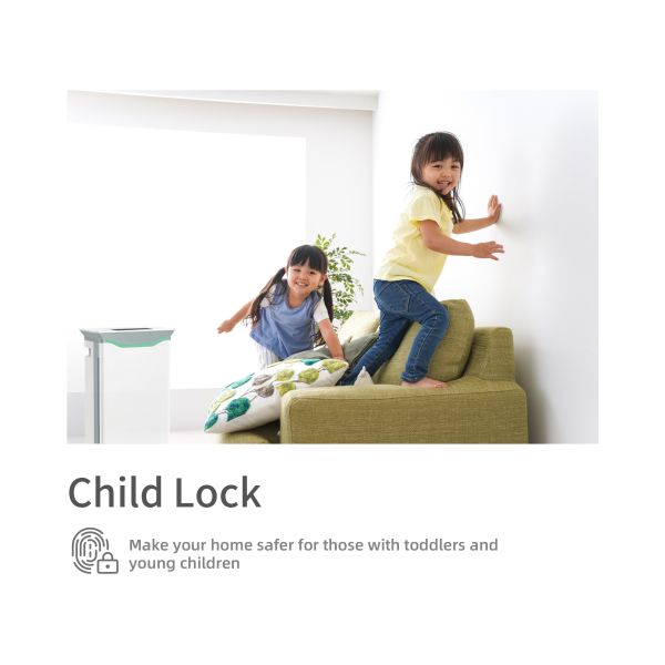 HOMEFISH Negative Ion Household Air Purifier UVC Luftreiniger 220V