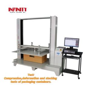 China AC Servo Motor Drive Accurate Positioning Package Container Compression Tester on sale