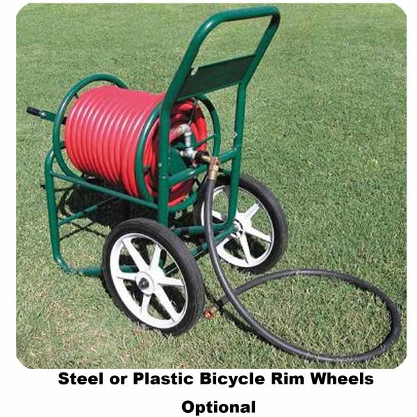 Buy Hose Reel Cart, for Large Ground, 45M (150F) Length Capacity for 1" Hose at wholesale prices
