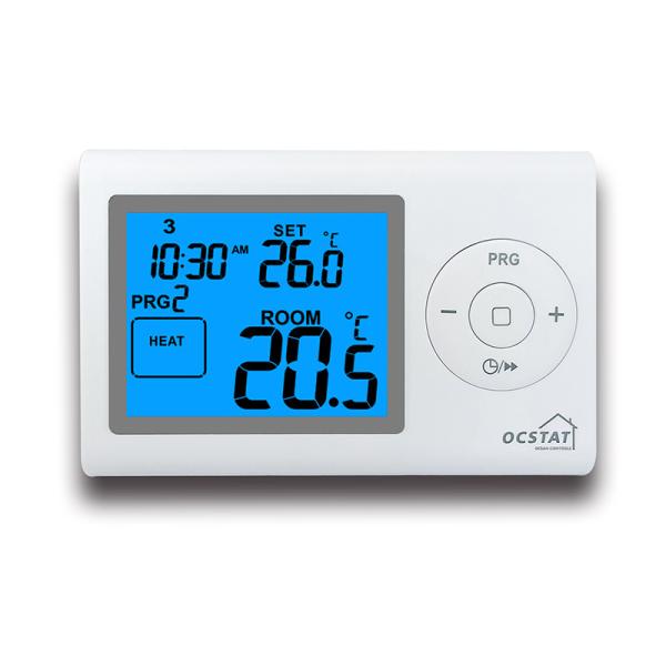 Buy Double Function Electronic Room Thermometer , Seven Day Programmable Thermostat at wholesale prices