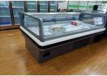 Customized Open Fresh Meat Display Freezer For Supermarket R404a