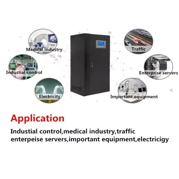 30-800KVA Low Frequency Double Conversion Online Uninterruptible Power Supply with Pure Sine Wave Output