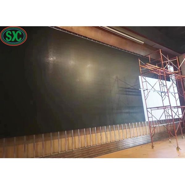 Module 256mm x 128mm Full Color SMD2121 Indoor RGB LED Display Die-Cast Aluminum Screen P4 768X768mm Size