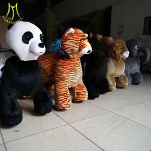 China Hansel paper mache animals nude photo women girl and animals sex plush animal electric scooter arcade games machines on sale