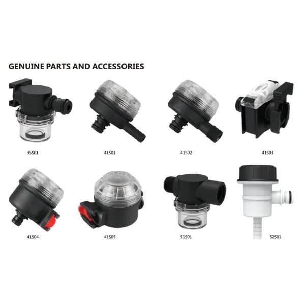 FLOWGUARD hose fittings & strainers & prefilters