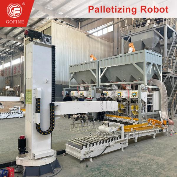 Buy Fertilizer Plant Precision Stacking Automation Solution at wholesale prices