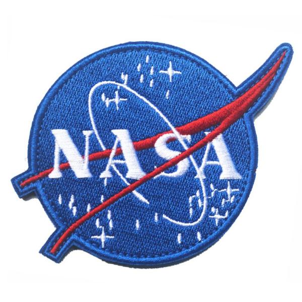 Buy NASA Patches Polyester Custom Woven Patches Embroidered For Garment at wholesale prices