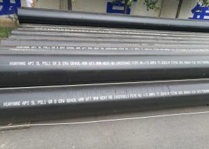 China Black Painted ASTM A500 GRB Pipeline ERW Welded Pipe on sale