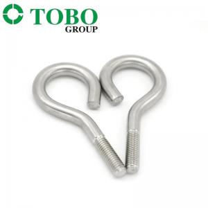 Quality 304 Stainless Steel Sheep Eye Screw With Ring Hook Bolt Nut Lifting Ring Screw for sale