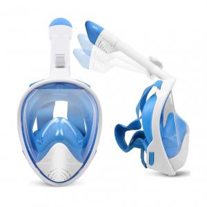 China Adults Full Face Anti Fog Anti Leak Dive Snorkel Set with Detachable Camera on sale