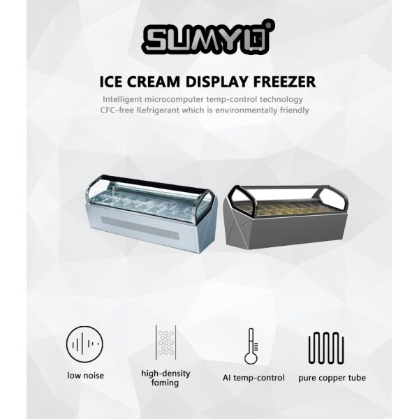 High Quality Upright 160L Cake Display Showcase Refrigerator Fan Cooling