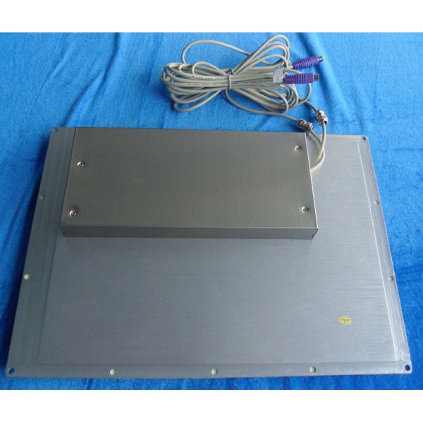 Ruggedized Trackball Industrial Membrane Keyboard Water Proof and Scratch Proof