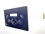LED Backlight Screen Printing Momentary Tactile Push Button Switch With