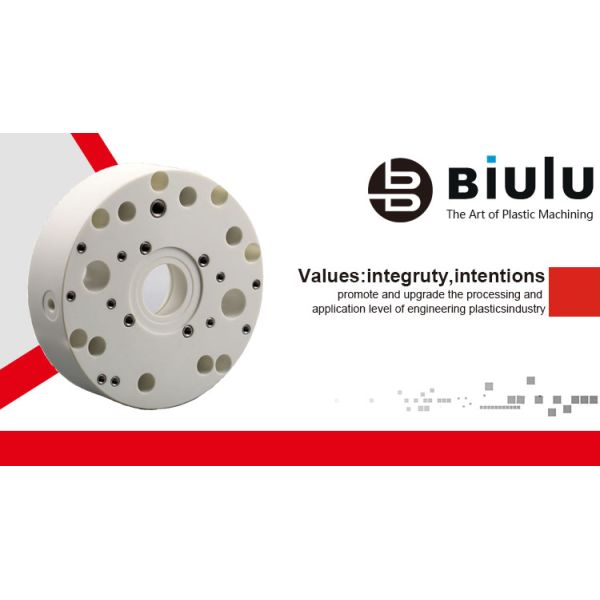 PTFE PPS PSU PPSU Cnc Machined Components 0.01mm Tolerance Spare Part