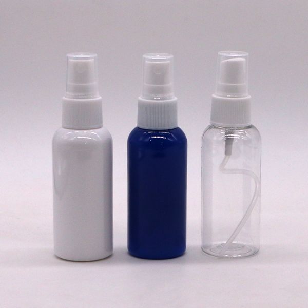 55mL PET Pump Bottle For Plastic Spray Bottles Personal Care Collar Material PET